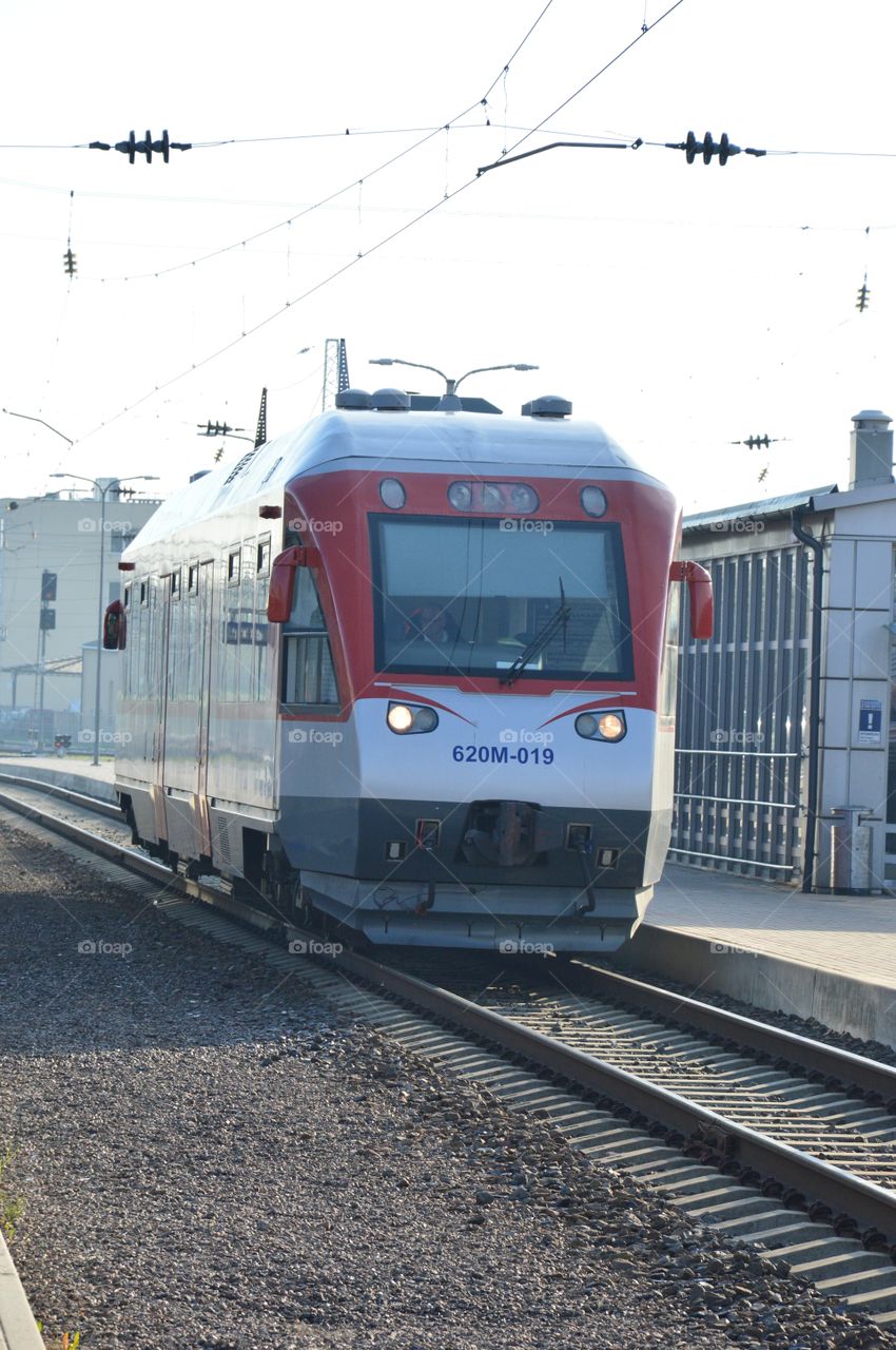 train at train station