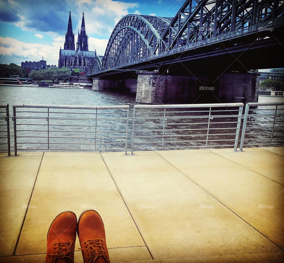 View of Cologne cathedral, Germany 