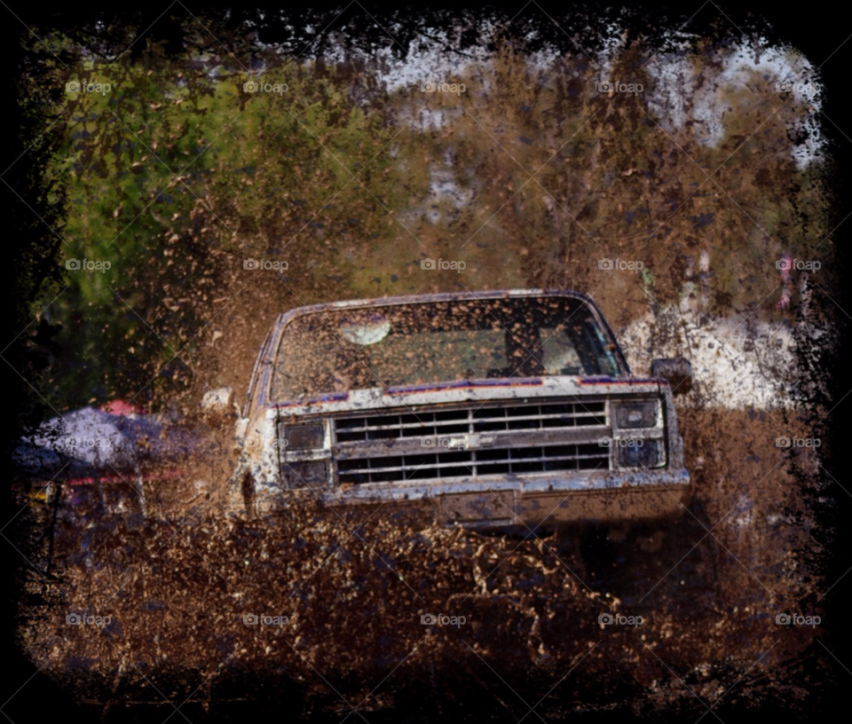 mud mudding muddying mudbog by lightanddrawing