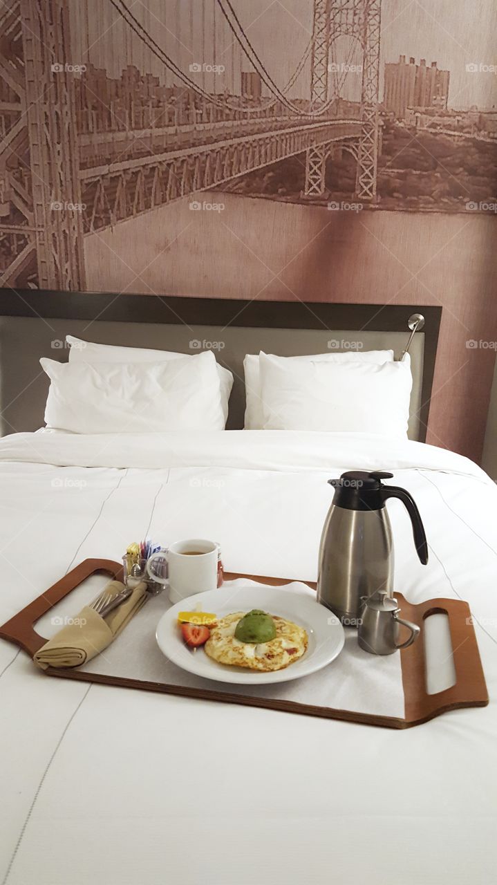 breakfast in bed