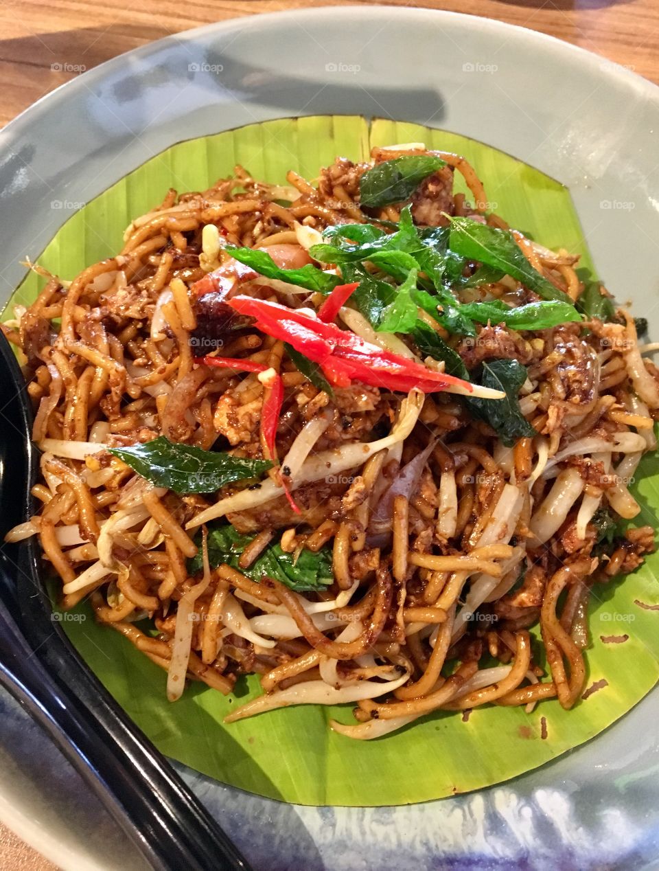 Malay fried noodles 