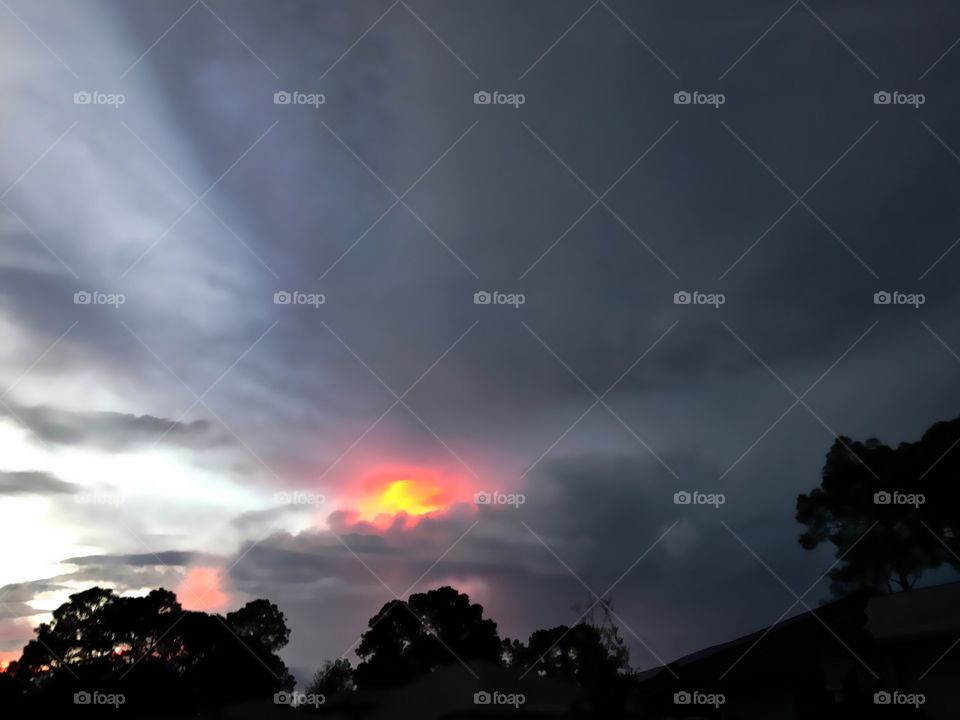 Storm clouds 