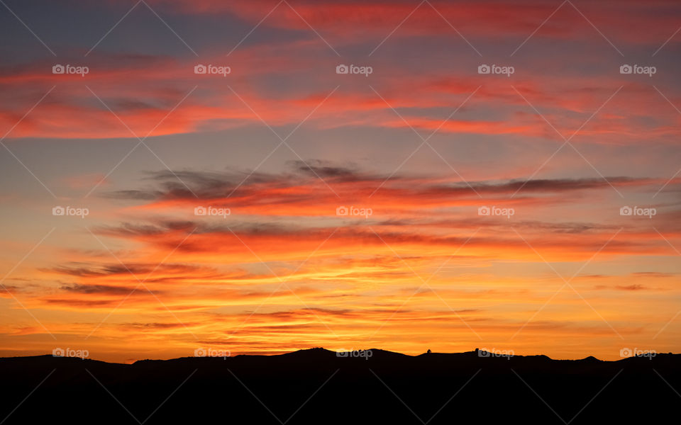 Sailing to see sunset over Nile river in Aswan , Egypt 