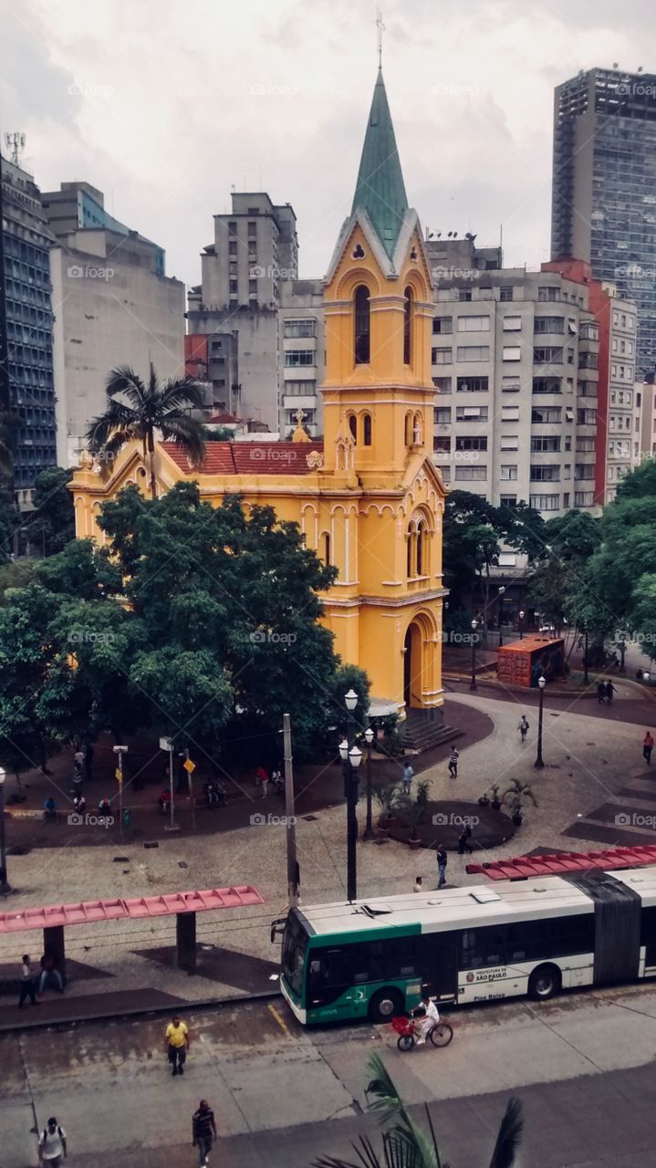 São Paulo downtown Catholic Church 