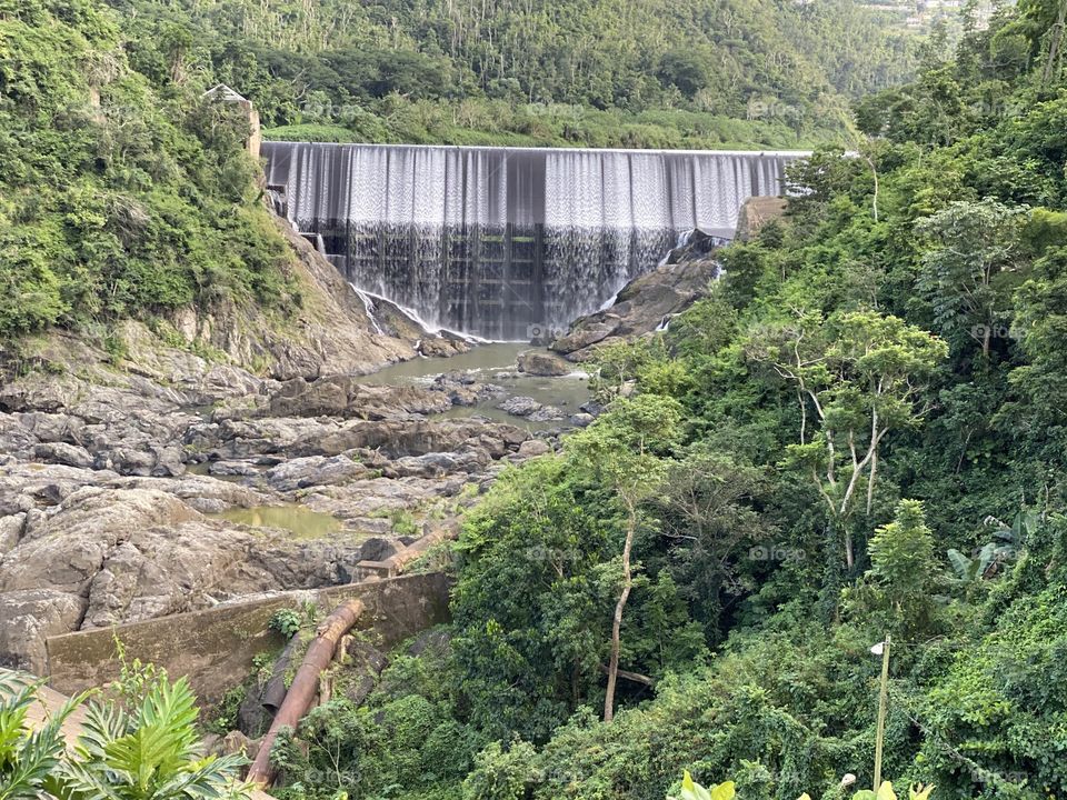 Front view of the Dam 