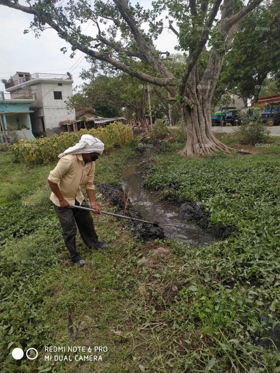 UP India Chakia Chandauli Rural Development Cleanliness Work