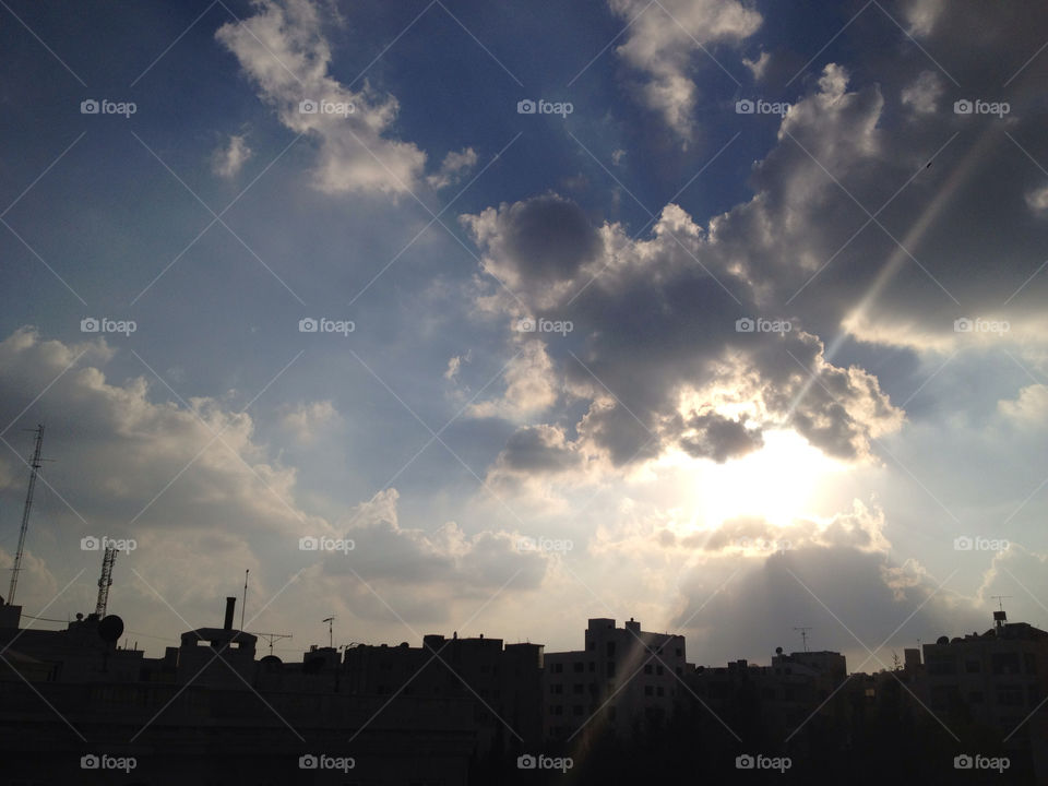 sky light blue black by a.bilbaisi