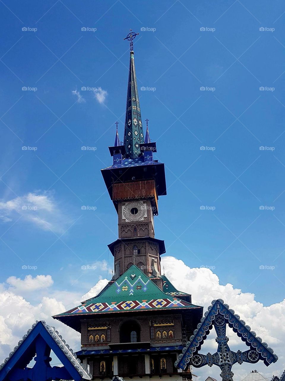 the church at the happy cemetery