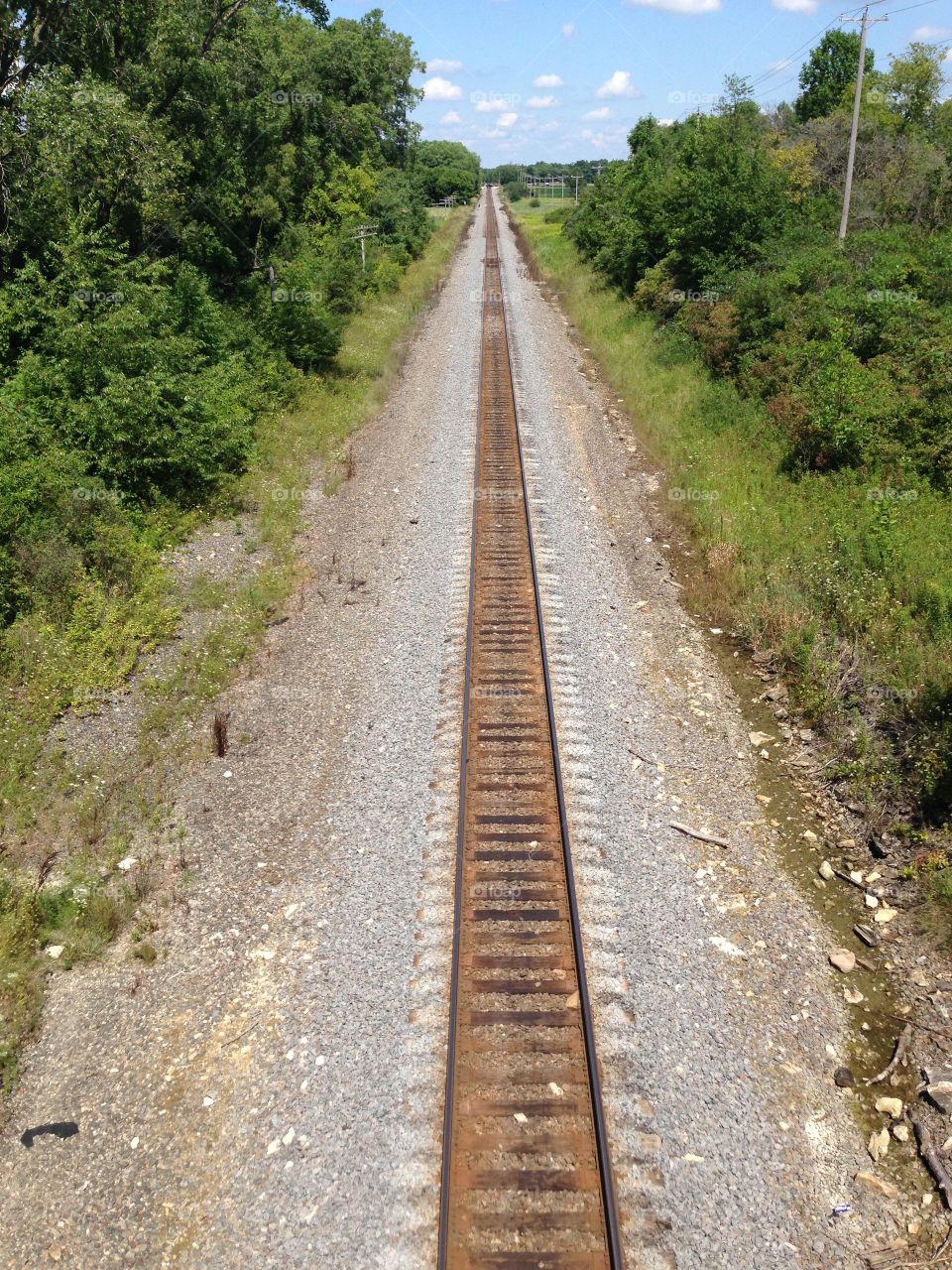 Tracks above