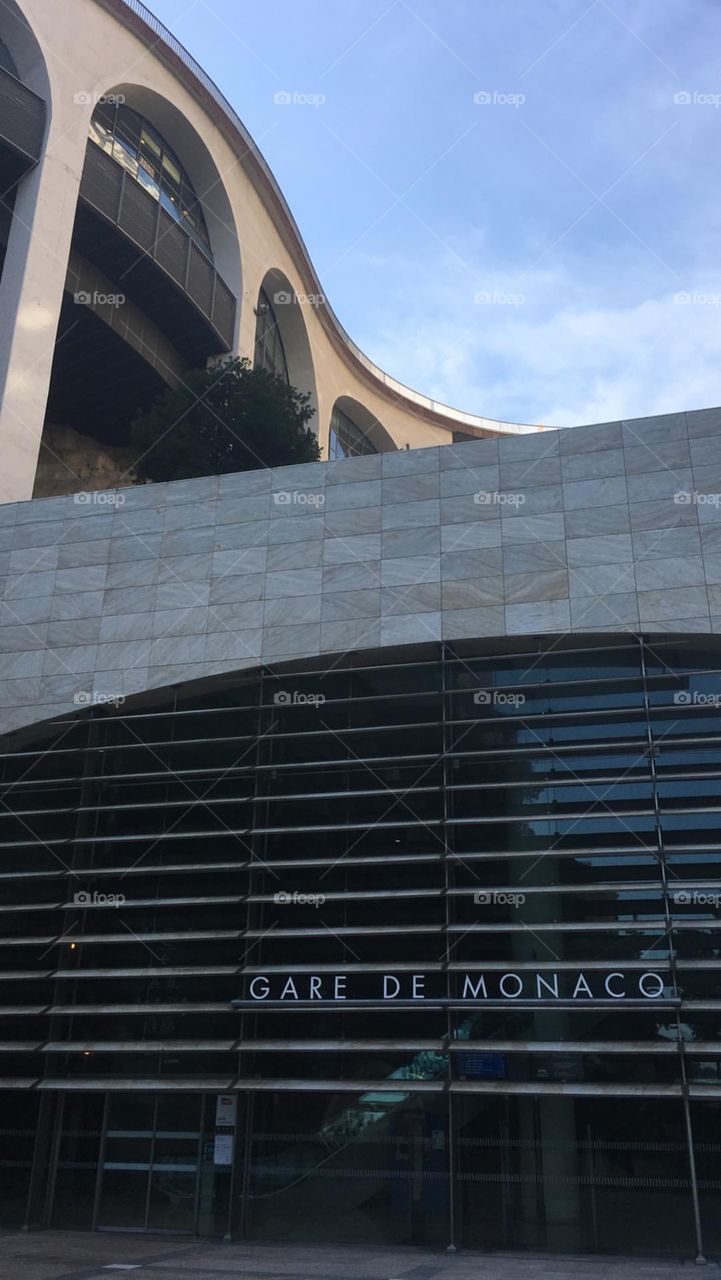 Monaco Train Station 2017