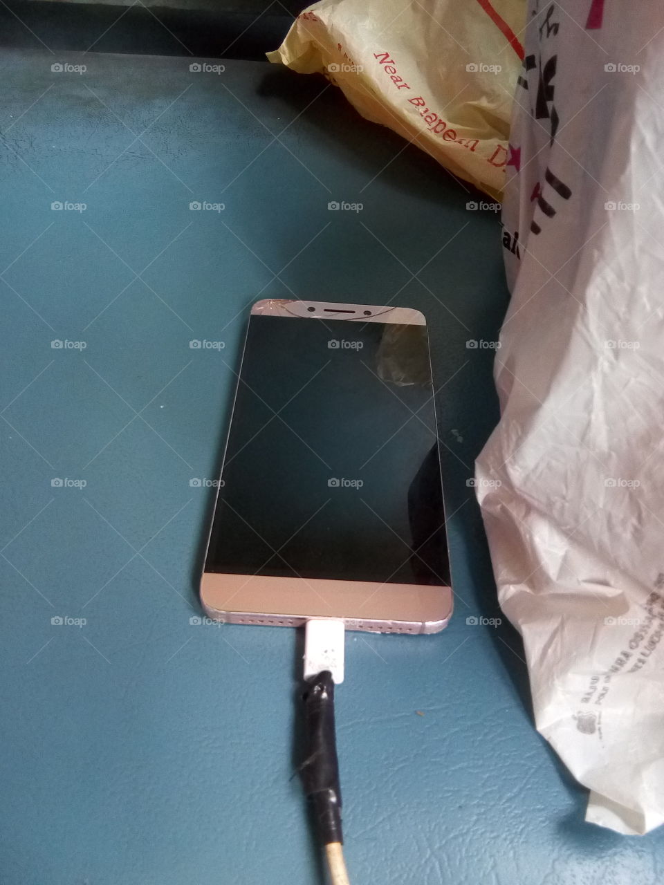 a new system of mobile charging in train.