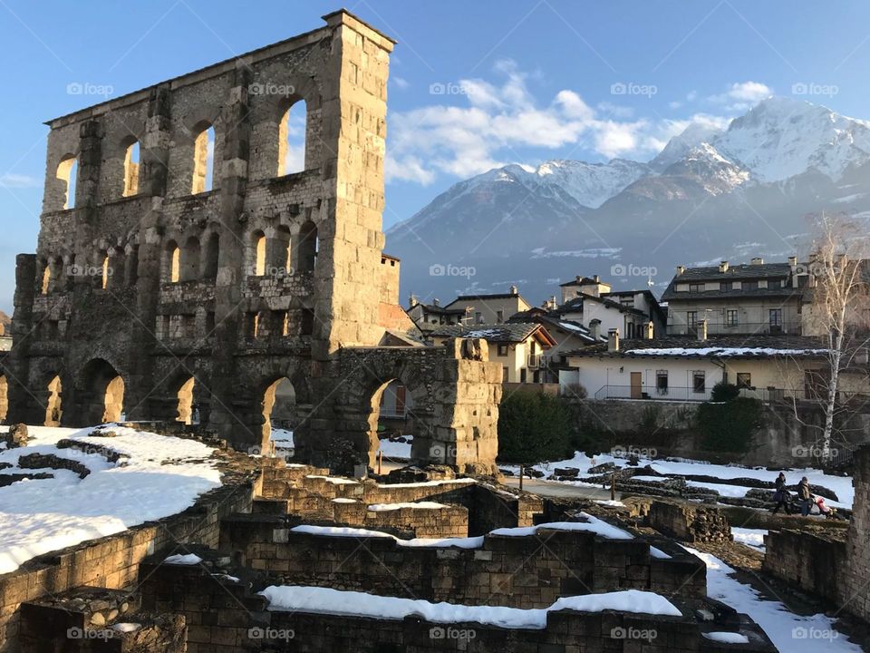 Valle D'Aosta Foro Romano 