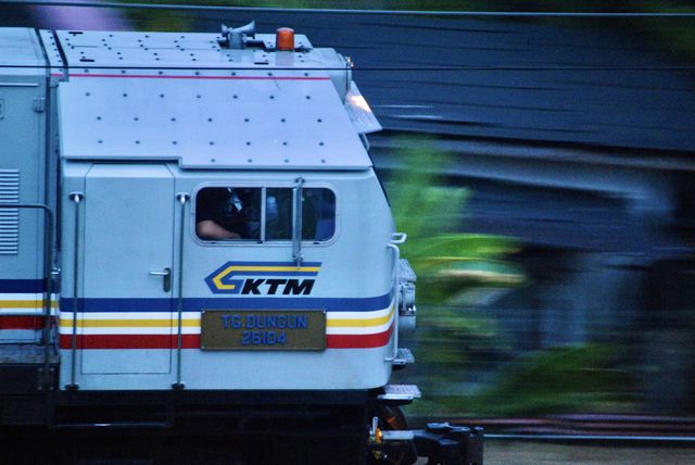 Fast Moving Train