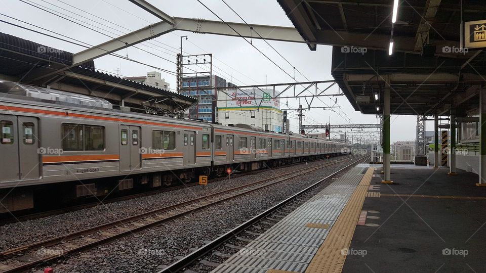 Railway in Japan.