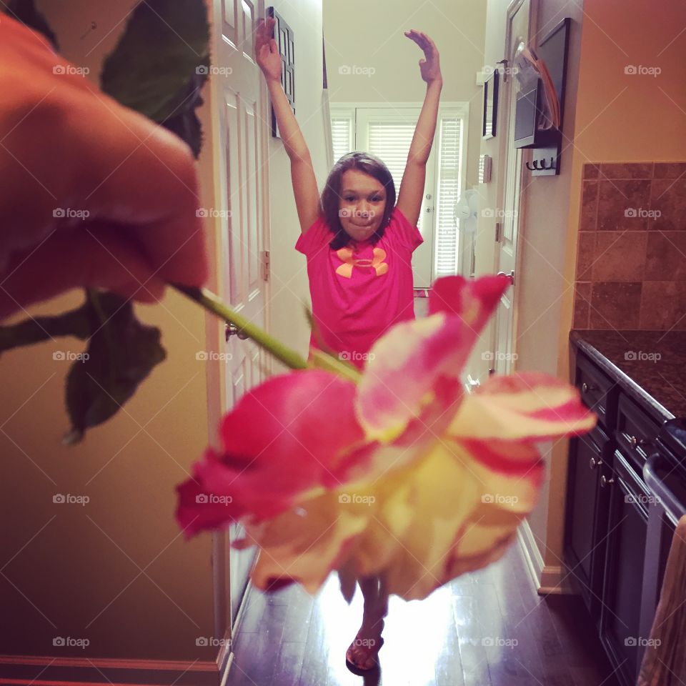 Fun with flowers 