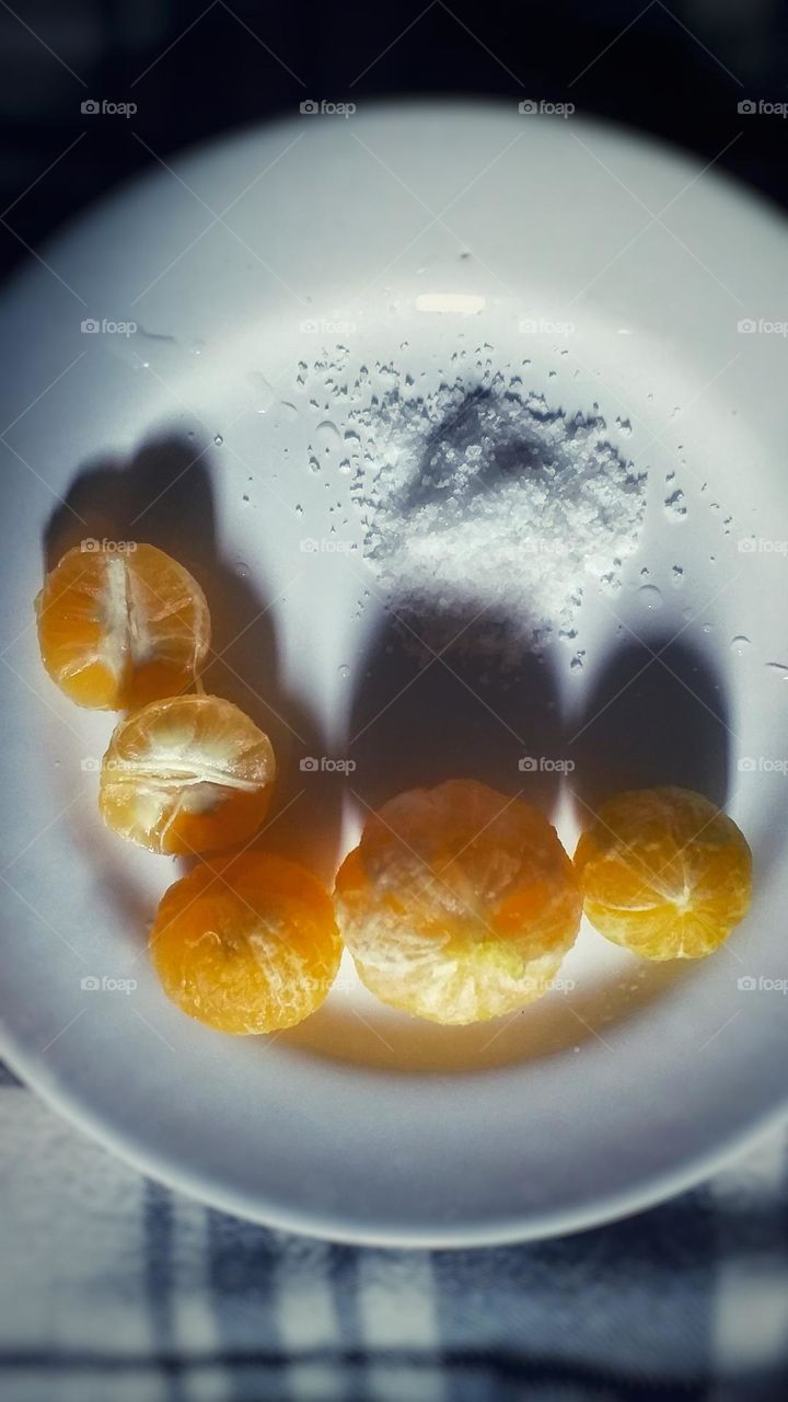 Eat fresh oranges