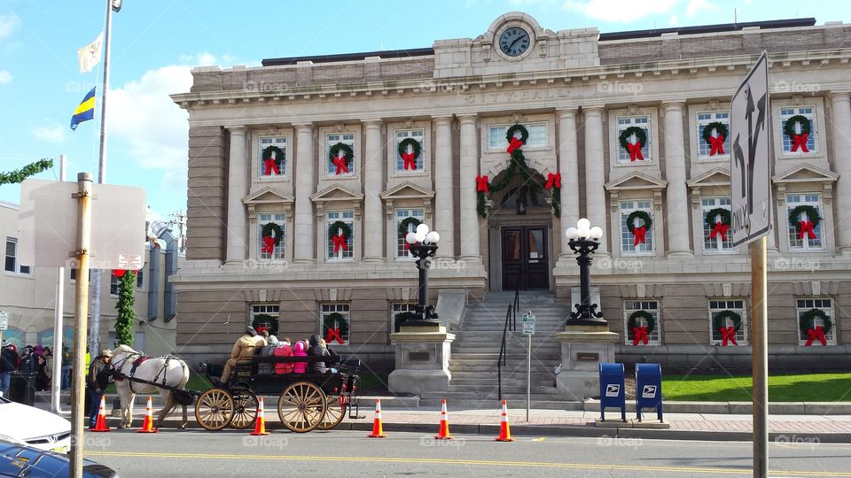 City, Architecture, Building, Travel, Flag
