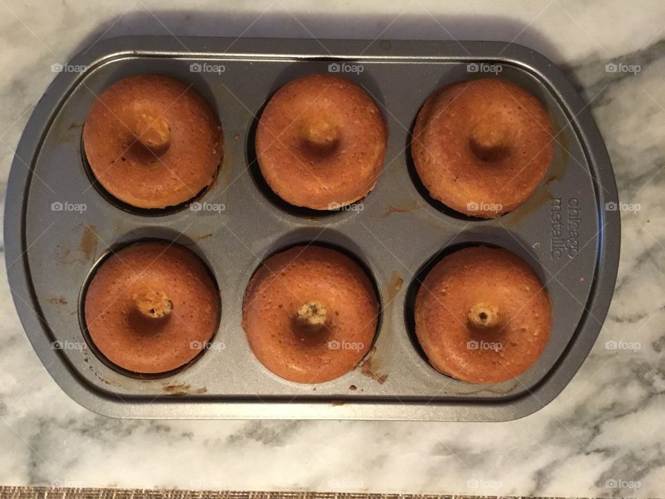 Baked doughnuts