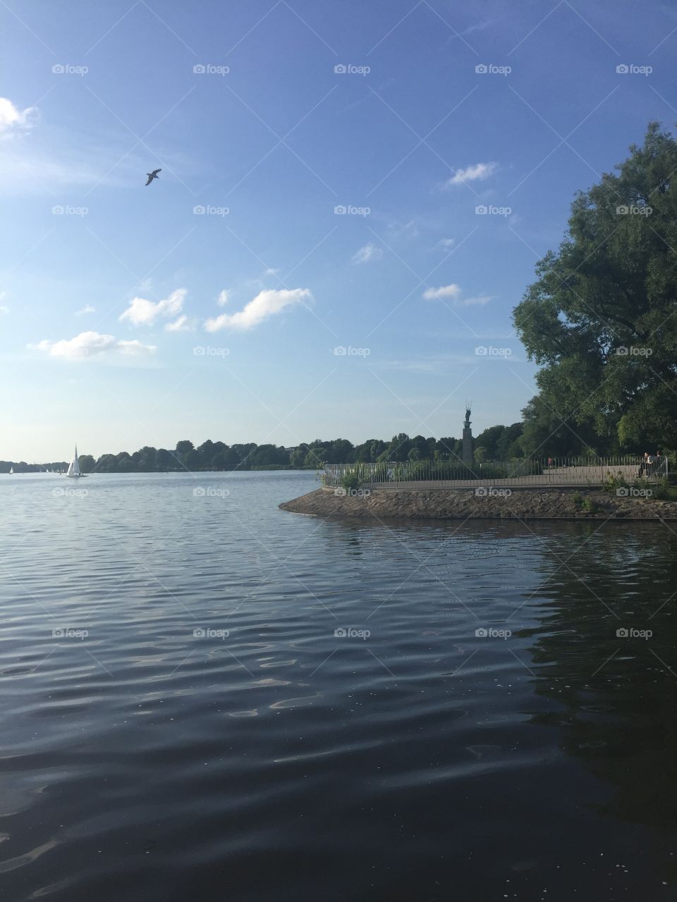 Lake in Hamburg