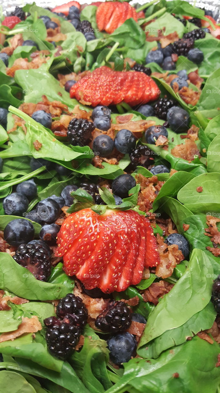 Strawberry In Salad