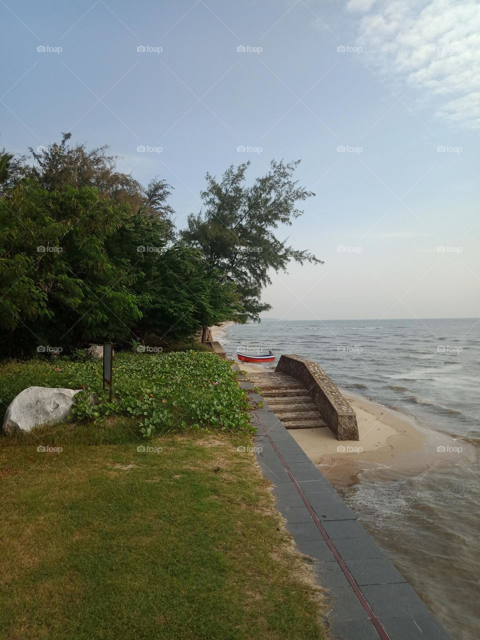 Quiet beach