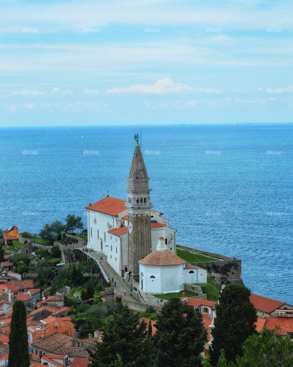 Belfry in Piran - Slovenia