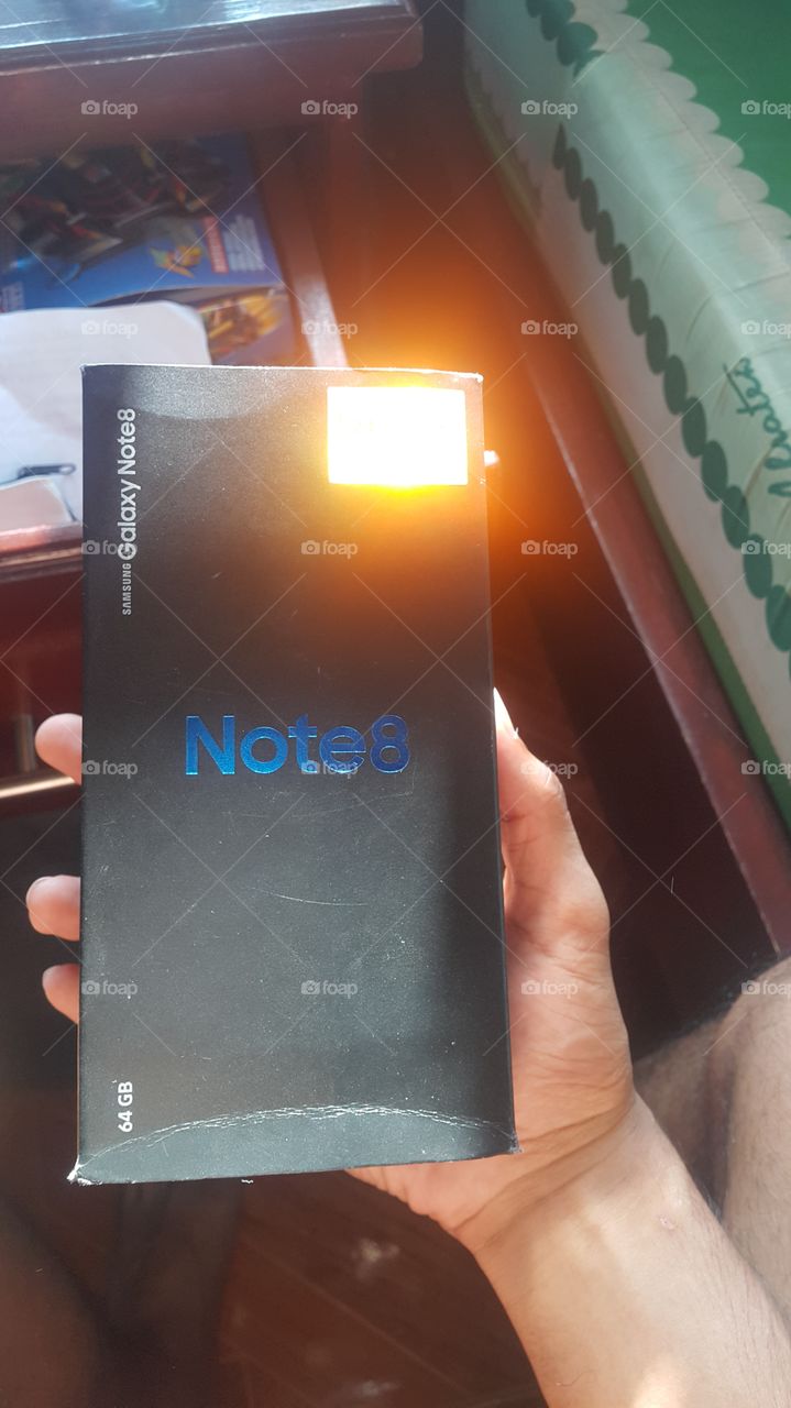 unboxing note 8