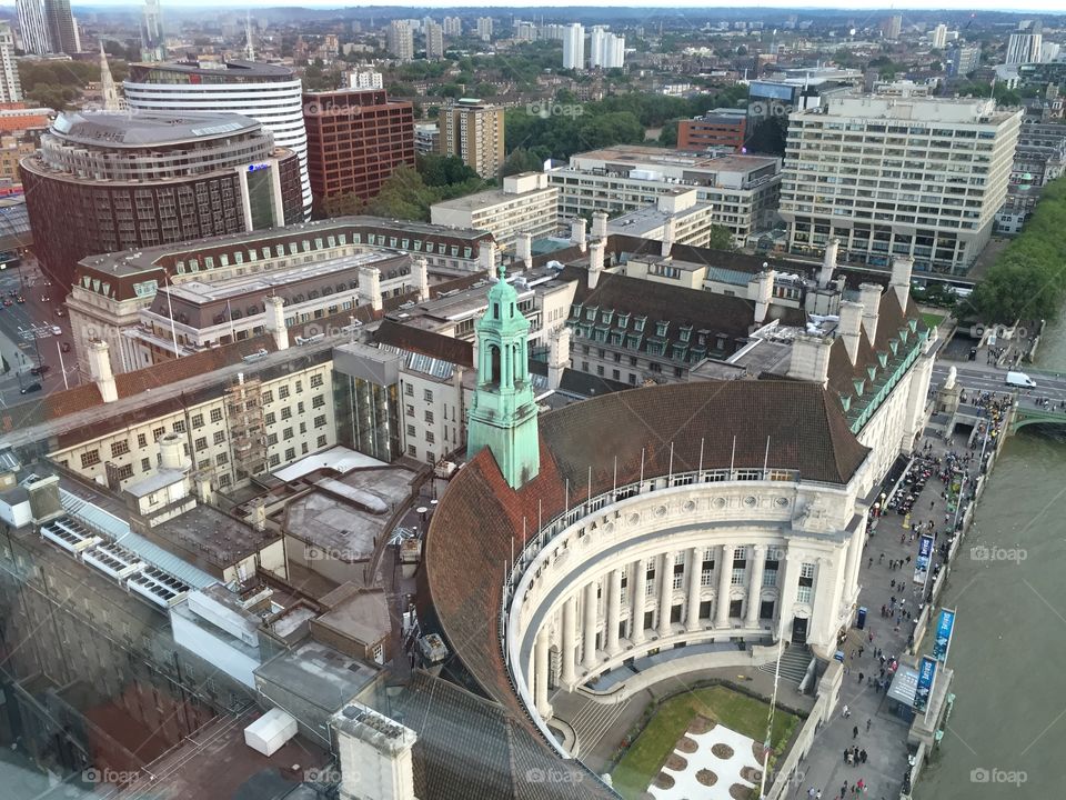 London eye view