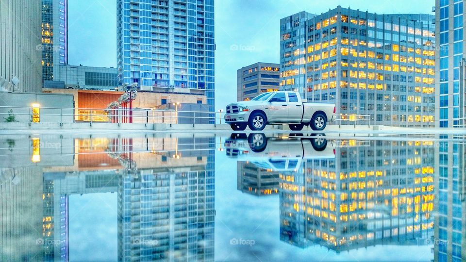 city reflections