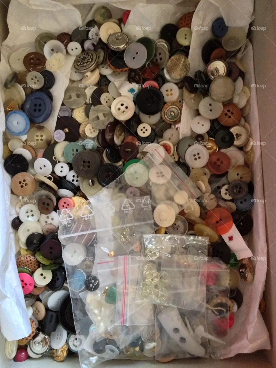 Buttons.