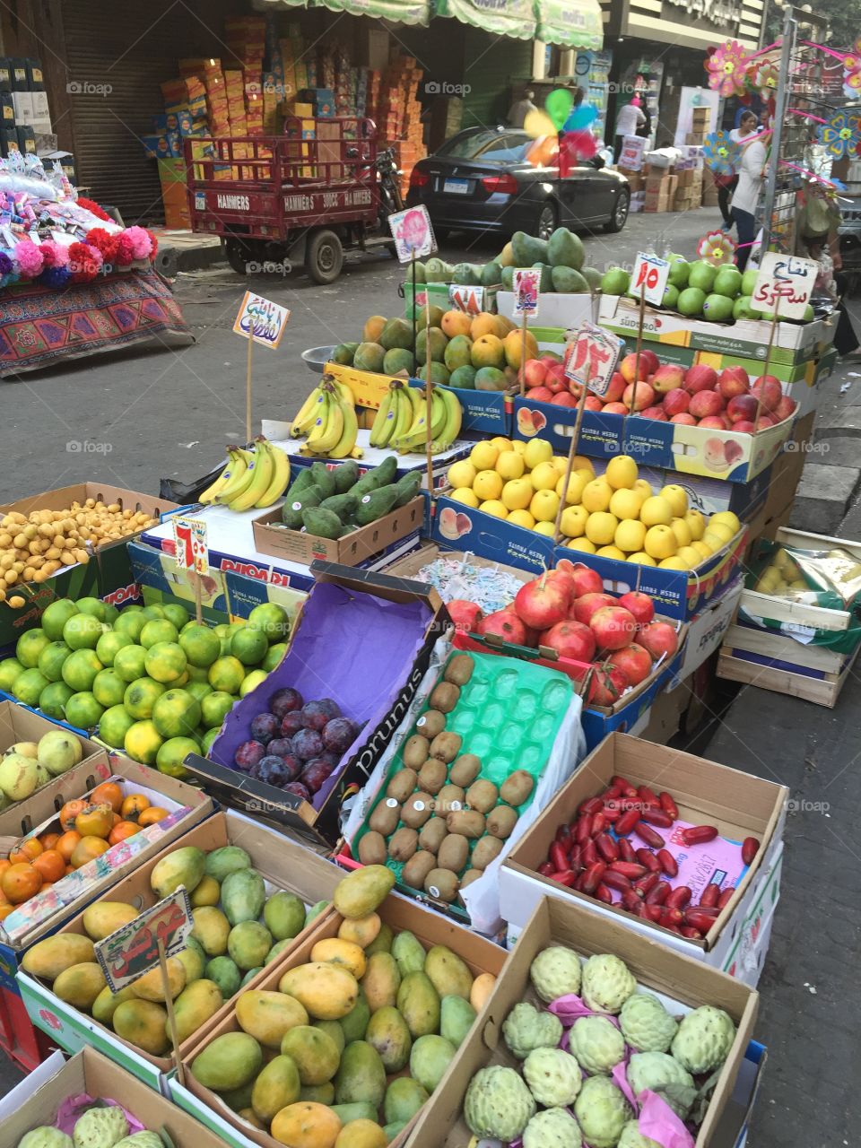 Egyptian Fruit stall 