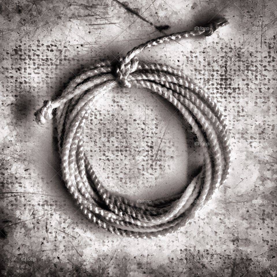 The rope...