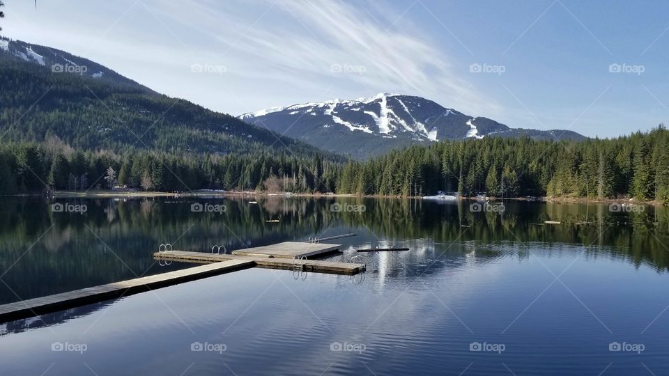 Lost Lake in Whistler, BC