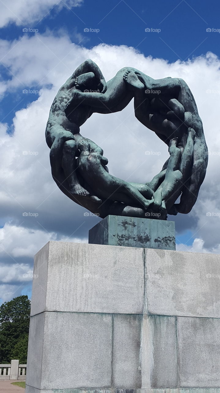 statue in vigelandsparken