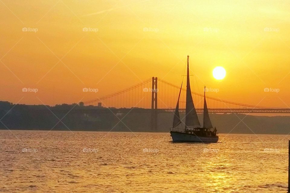 Lisbon sunset