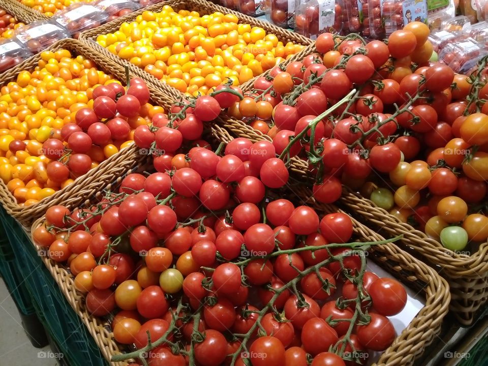 tomatoes.  Carrefour supermarket