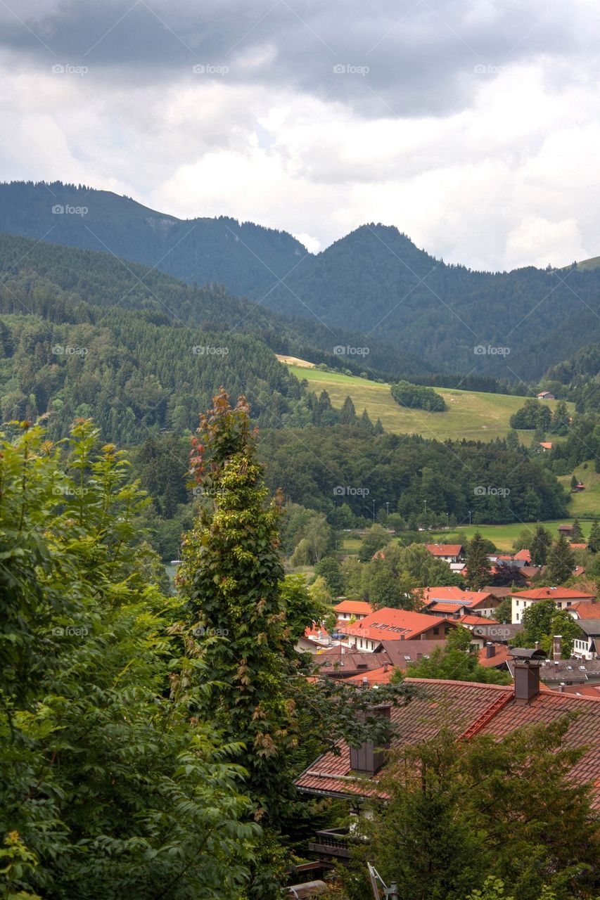 Bavarian town of schliersee