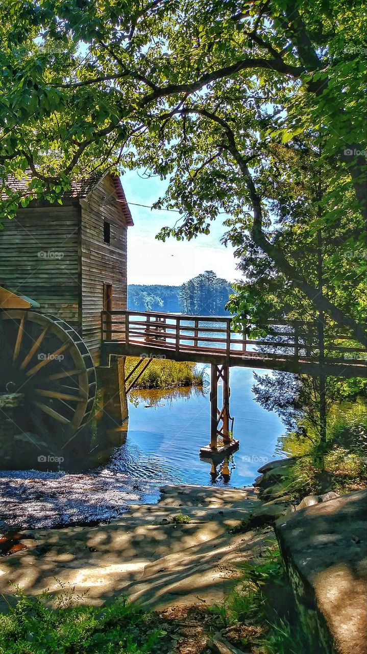 the Ole Grist Mill Stone Mountain Georgia