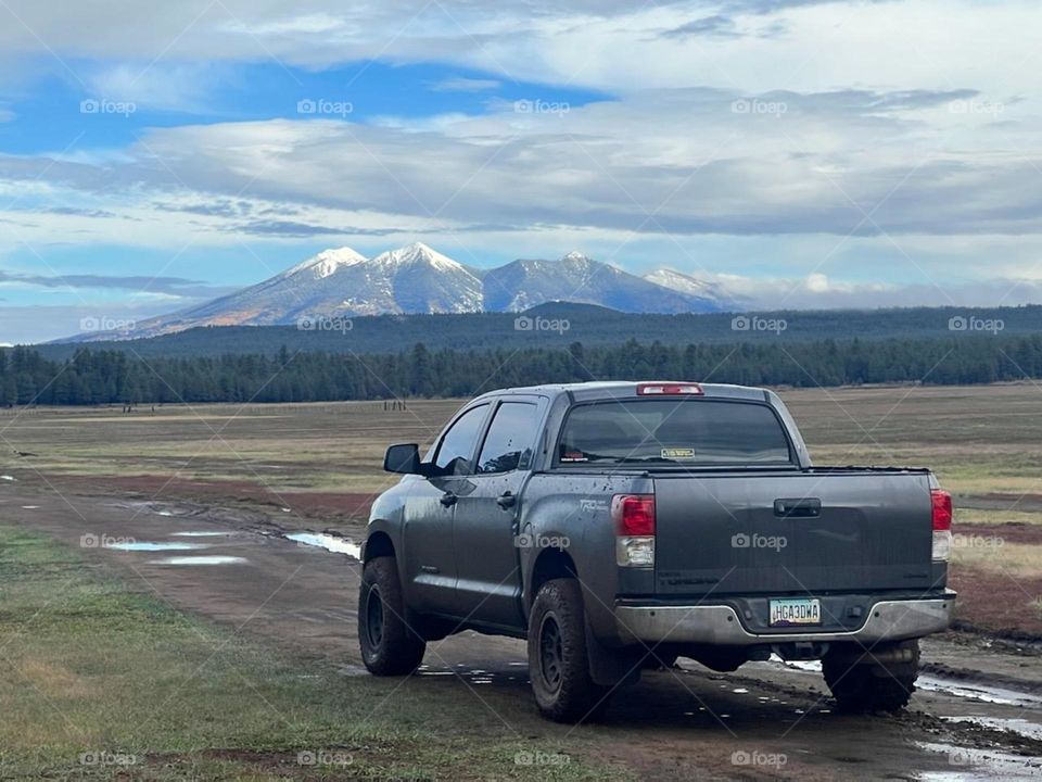 A 4 wheel drive and desolate back roads are a great combination for fun and exploration