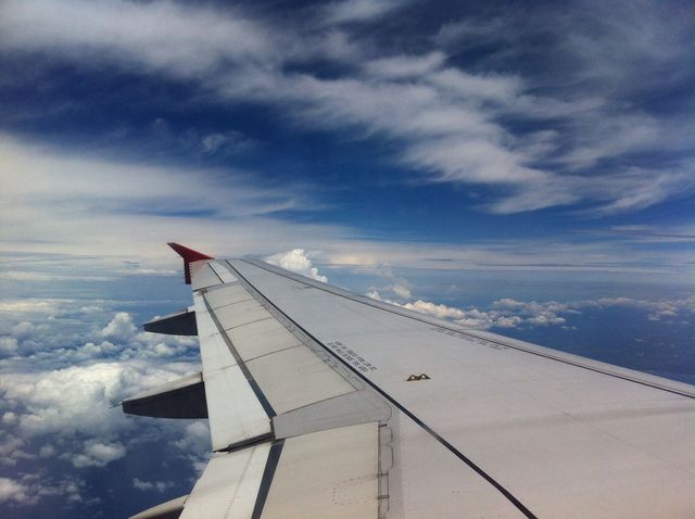 Up in the air