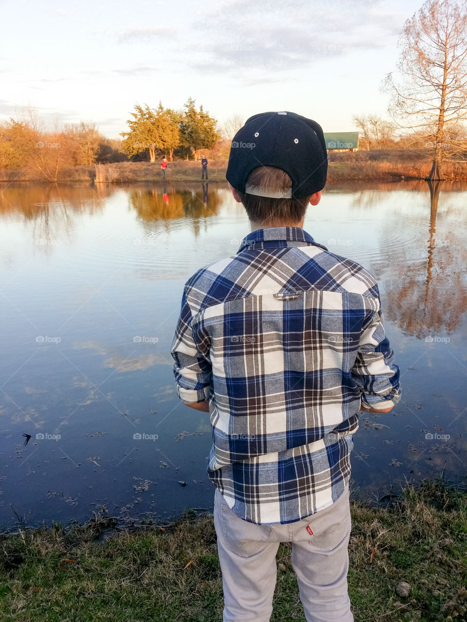 Boy Fishing