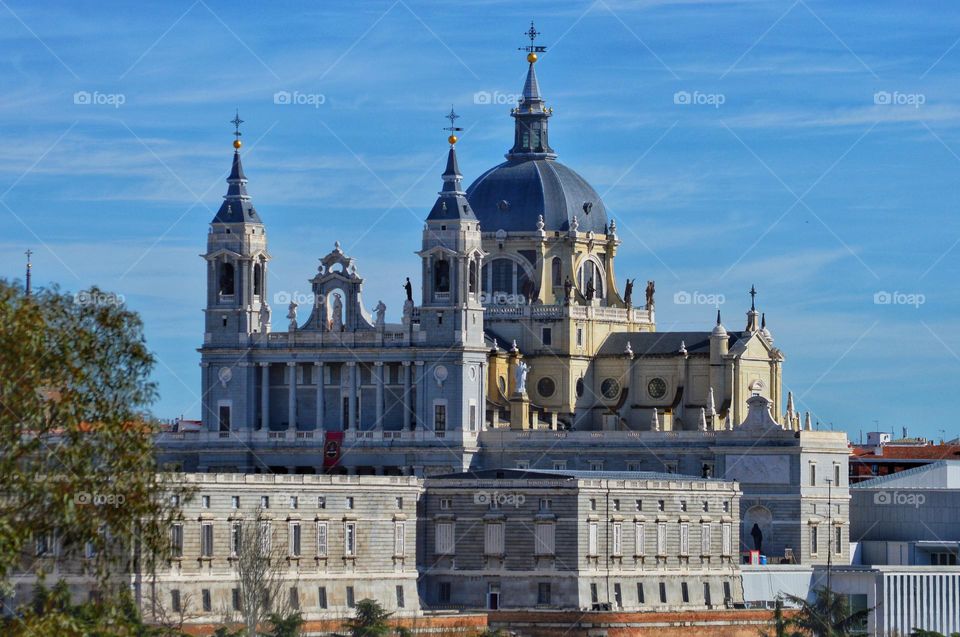 La Almudena cathedral, Madrid