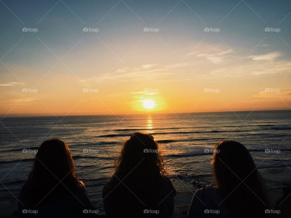 California Sunsets. Sunset Cliffs, San Diego