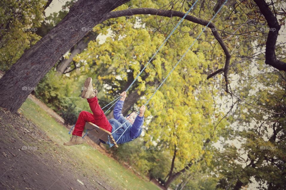 boy swing