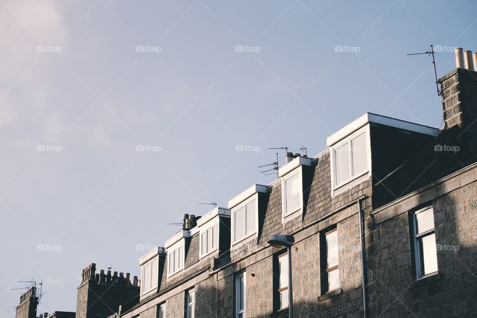 Aberdeen's rooftops 