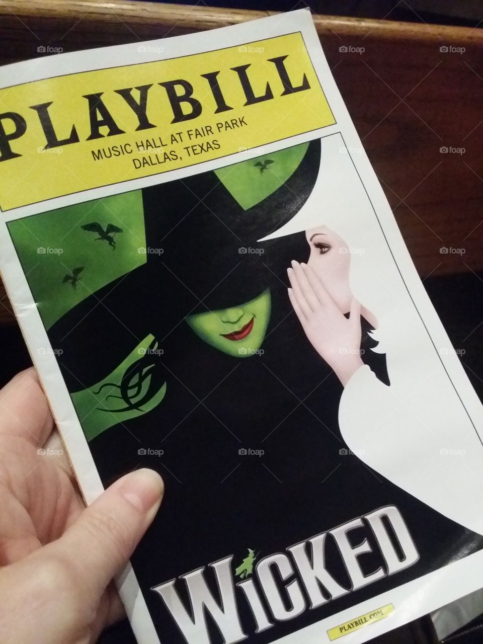 Wicked Playbill