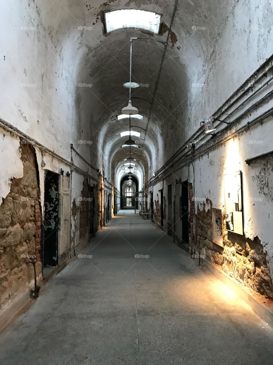 Hallway at Easter State Penitentiary 