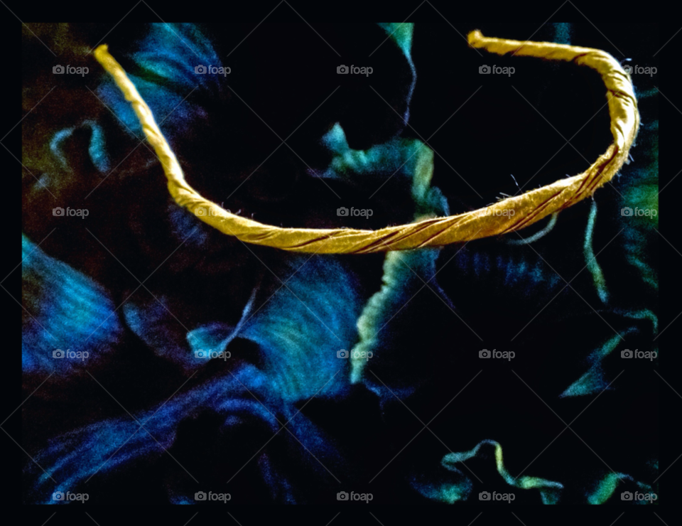 flowers 3d photo art floating string by trist9