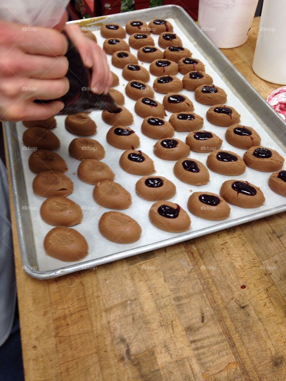 Peanut Butter Fudge Eggs filled 