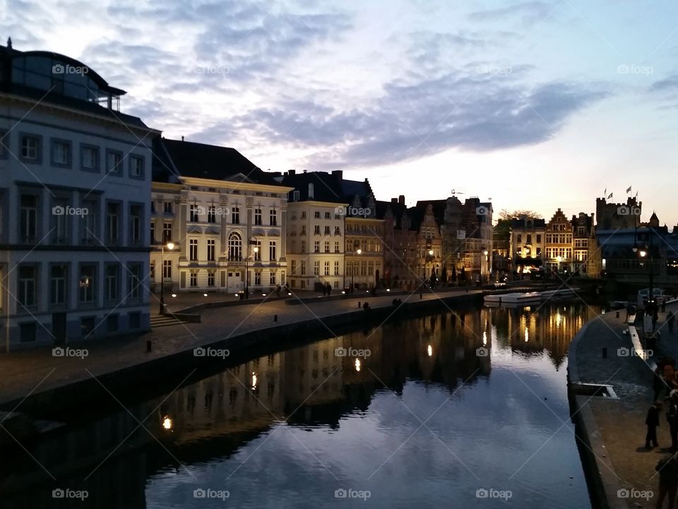 View of the Ghent Channel